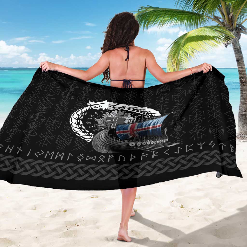 Iceland Viking Drakkar Sarong Viking Blood - Wonder Print Shop