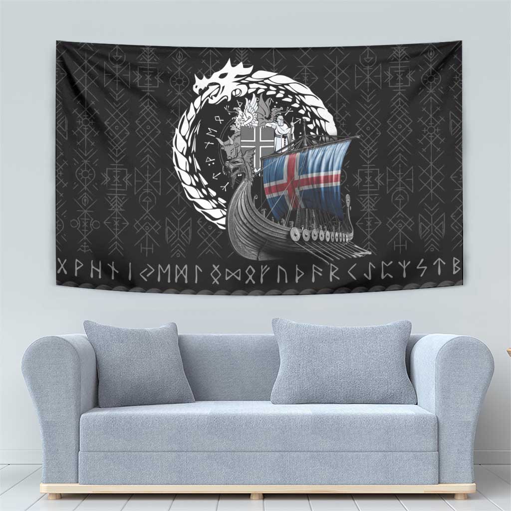 Iceland Viking Drakkar Tapestry Viking Blood - Wonder Print Shop