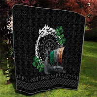 Ireland Viking Drakkar Quilt Viking Blood - Wonder Print Shop