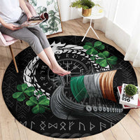 Ireland Viking Drakkar Round Carpet Viking Blood - Wonder Print Shop