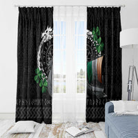 Ireland Viking Drakkar Window Curtain Viking Blood - Wonder Print Shop
