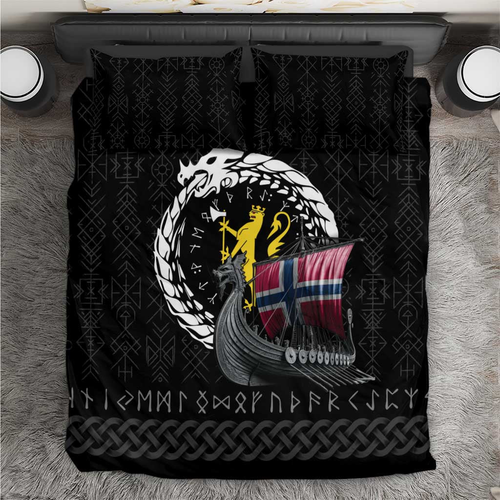 Norway Viking Drakkar Bedding Set Viking Blood - Wonder Print Shop