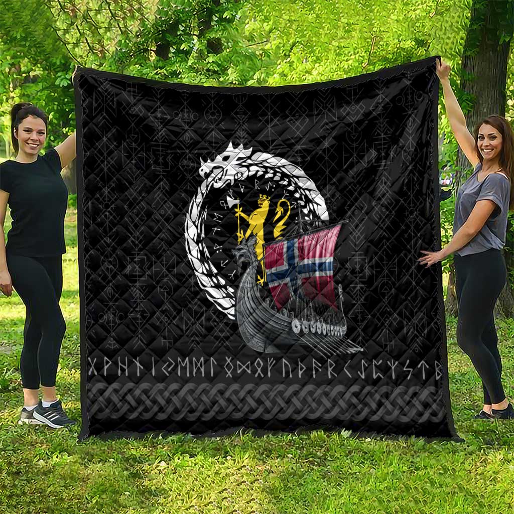 Norway Viking Drakkar Quilt Viking Blood - Wonder Print Shop