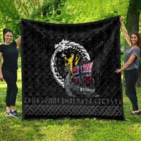 Norway Viking Drakkar Quilt Viking Blood - Wonder Print Shop