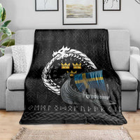 Sweden Viking Drakkar Blanket Viking Blood - Wonder Print Shop