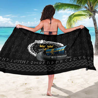 Sweden Viking Drakkar Sarong Viking Blood - Wonder Print Shop