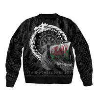 Wales Viking Drakkar Bomber Jacket Viking Blood - Wonder Print Shop
