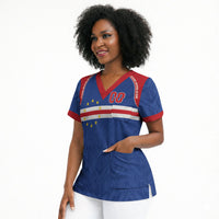 Cape Verde Atlantic Stars Custom Scrub Top Football 2026 Supporter