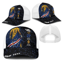 Cape Verde Goalkeeper Personalized Baseball Net Cap 40 Years Old 27 Shots Zero Goals Vintage