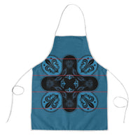 Bafokeng Rabbit Crown Palesa ea kharanium Apron Blue Seanamarena Basotho Blanket Inspired
