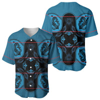 Bafokeng Rabbit Crown Palesa ea kharanium Baseball Jersey Blue Seanamarena Basotho Blanket Inspired