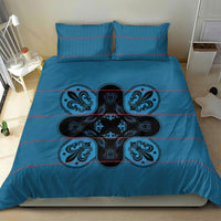 Bafokeng Rabbit Crown Palesa ea kharanium Bedding Set Blue Seanamarena Basotho Blanket Inspired