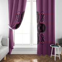 Bafokeng Rabbit Crown Palesa ea kharanium Window Curtain Pink Seanamarena Basotho Blanket Inspired