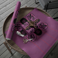 Bafokeng Rabbit Crown Palesa ea kharanium Wrapping Paper Pink Seanamarena Basotho Blanket Inspired