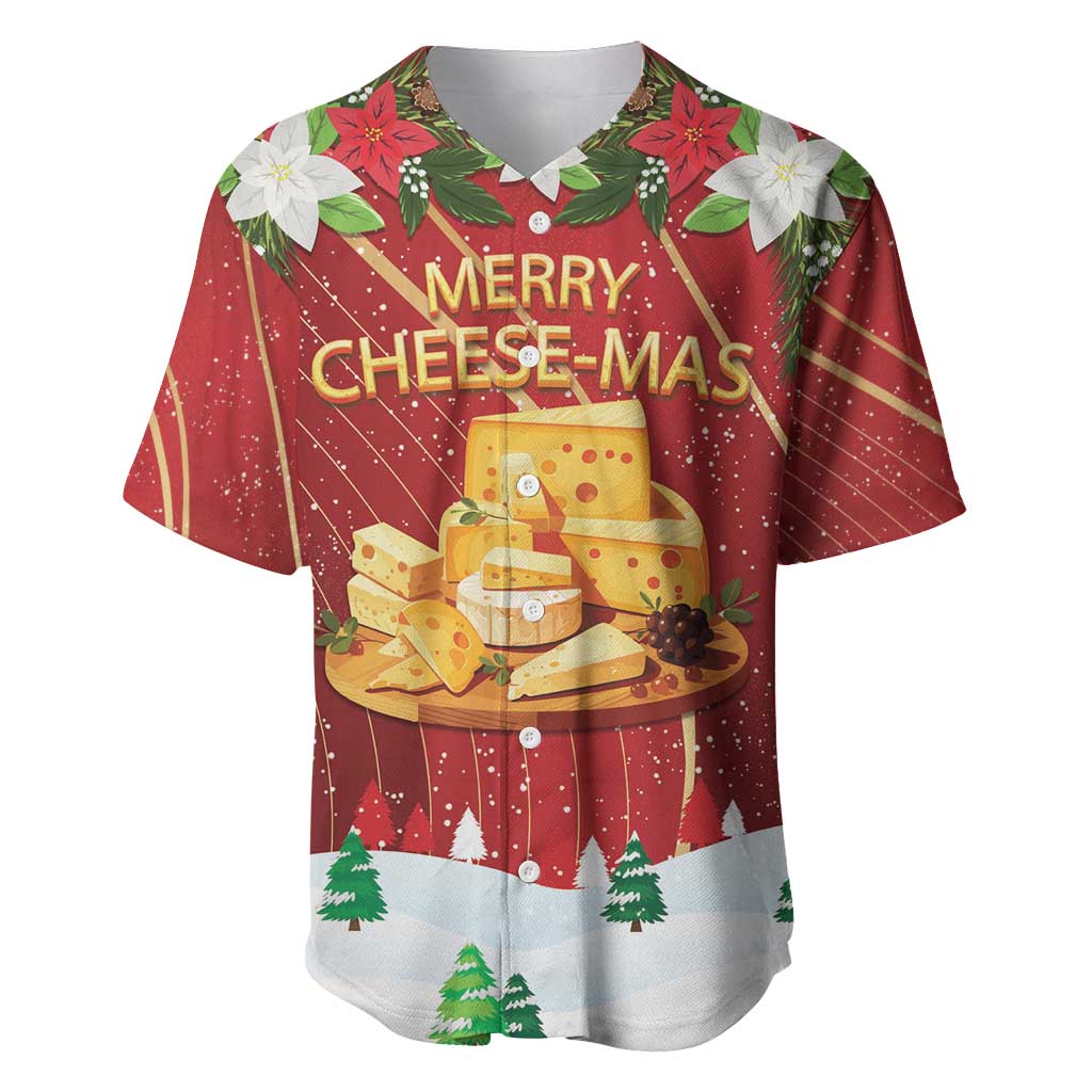 Merry Cheesemas Baseball Jersey Switzerland Frohe Weihnachten LT9 - Wonder Print Shop