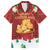 Merry Cheesemas Family Matching Off The Shoulder Long Sleeve Dress and Hawaiian Shirt Switzerland Frohe Weihnachten - Wonder Print Shop