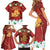 Merry Cheesemas Family Matching Short Sleeve Bodycon Dress and Hawaiian Shirt Switzerland Frohe Weihnachten - Wonder Print Shop