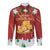 Merry Cheesemas Long Sleeve Button Shirt Switzerland Frohe Weihnachten - Wonder Print Shop