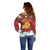 Merry Cheesemas Off Shoulder Sweater Switzerland Frohe Weihnachten - Wonder Print Shop