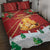 Merry Cheesemas Quilt Bed Set Switzerland Frohe Weihnachten - Wonder Print Shop