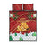 Merry Cheesemas Quilt Bed Set Switzerland Frohe Weihnachten - Wonder Print Shop