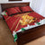 Merry Cheesemas Quilt Bed Set Switzerland Frohe Weihnachten - Wonder Print Shop