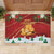 Merry Cheesemas Rubber Doormat Switzerland Frohe Weihnachten - Wonder Print Shop