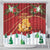 Merry Cheesemas Shower Curtain Switzerland Frohe Weihnachten