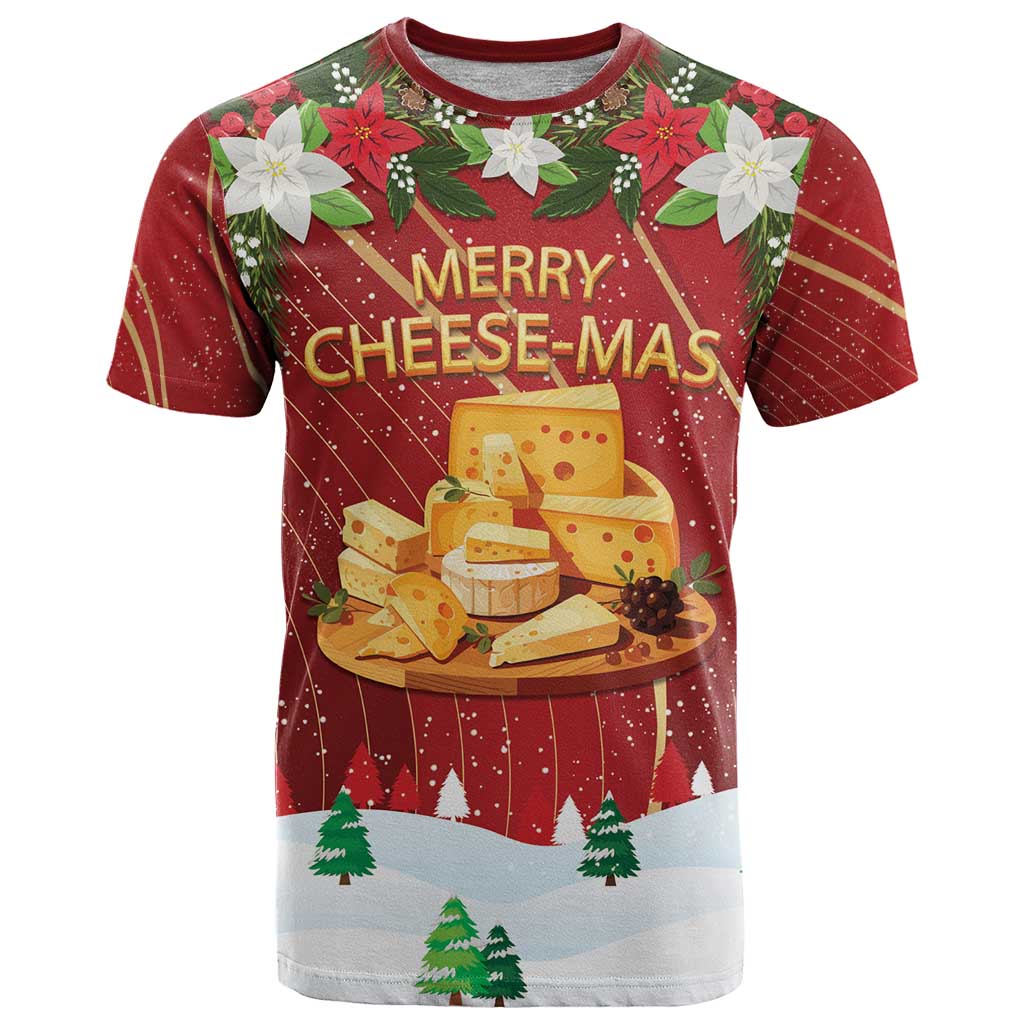 Merry Cheesemas T Shirt Switzerland Frohe Weihnachten