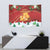 Merry Cheesemas Tapestry Switzerland Frohe Weihnachten