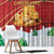 Merry Cheesemas Window Curtain Switzerland Frohe Weihnachten - Wonder Print Shop