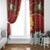 Merry Cheesemas Window Curtain Switzerland Frohe Weihnachten - Wonder Print Shop