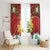 Merry Cheesemas Window Curtain Switzerland Frohe Weihnachten - Wonder Print Shop