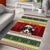 Merry Swissmas Bernese Mountain Dog Area Rug Switzerland Christmas Pattern LT9 - Wonder Print Shop