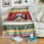 Merry Swissmas Bernese Mountain Dog Blanket Switzerland Christmas Pattern