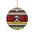 Merry Swissmas Bernese Mountain Dog Ceramic Ornament Switzerland Christmas Pattern LT9 - Wonder Print Shop