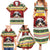 Merry Swissmas Bernese Mountain Dog Family Matching Summer Maxi Dress and Hawaiian Shirt Switzerland Christmas Pattern - Wonder Print Shop