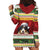 Merry Swissmas Bernese Mountain Dog Hoodie Dress Switzerland Christmas Pattern