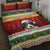 Merry Swissmas Bernese Mountain Dog Quilt Bed Set Switzerland Christmas Pattern