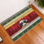 Merry Swissmas Bernese Mountain Dog Rubber Doormat Switzerland Christmas Pattern