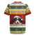 Merry Swissmas Bernese Mountain Dog Rugby Jersey Switzerland Christmas Pattern