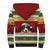 Merry Swissmas Bernese Mountain Dog Sherpa Hoodie Switzerland Christmas Pattern