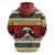 Merry Swissmas Bernese Mountain Dog Zip Hoodie Switzerland Christmas Pattern