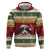 Merry Swissmas Bernese Mountain Dog Zip Hoodie Switzerland Christmas Pattern