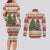 Merry Swissmas Marmot Santa Couples Matching Long Sleeve Bodycon Dress and Long Sleeve Button Shirt Switzerland Christmas Pattern LT9 - Wonder Print Shop