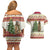 Merry Swissmas Marmot Santa Couples Matching Off Shoulder Short Dress and Hawaiian Shirt Switzerland Christmas Pattern LT9 - Wonder Print Shop