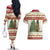 Merry Swissmas Marmot Santa Couples Matching Off The Shoulder Long Sleeve Dress and Hawaiian Shirt Switzerland Christmas Pattern LT9 - Wonder Print Shop