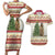 Merry Swissmas Marmot Santa Couples Matching Short Sleeve Bodycon Dress and Hawaiian Shirt Switzerland Christmas Pattern LT9 - Wonder Print Shop