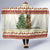 Merry Swissmas Marmot Santa Hooded Blanket Switzerland Christmas Pattern