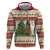 Merry Swissmas Marmot Santa Hoodie Switzerland Christmas Pattern - Wonder Print Shop